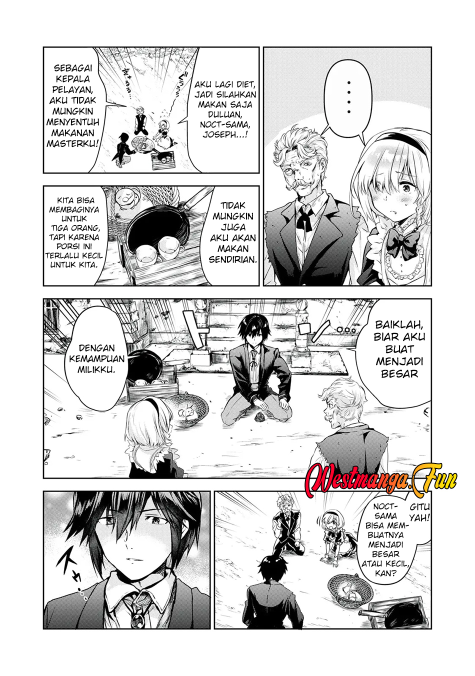 Tensei Kizoku no Bannou Kaitaku Kara ~”Kakudai & Shukushou” Sukiru o Tsukatte Itara Saikyou Ryouchi ni Narimashita~ Chapter 01.2 Gambar 20