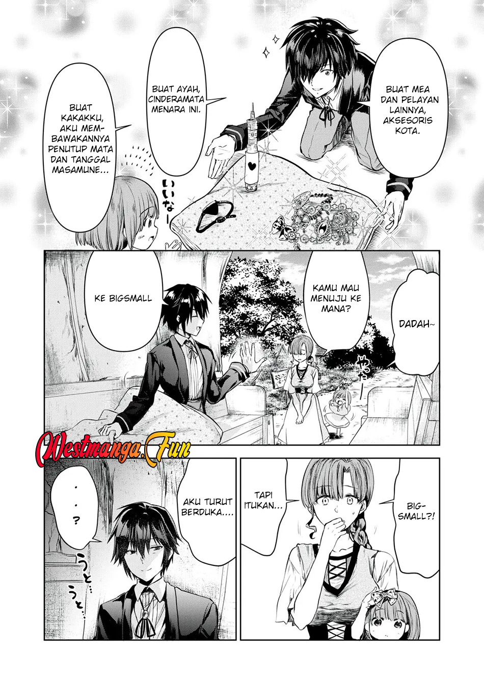 Tensei Kizoku no Bannou Kaitaku Kara ~”Kakudai & Shukushou” Sukiru o Tsukatte Itara Saikyou Ryouchi ni Narimashita~ Chapter 01.1 Gambar 23