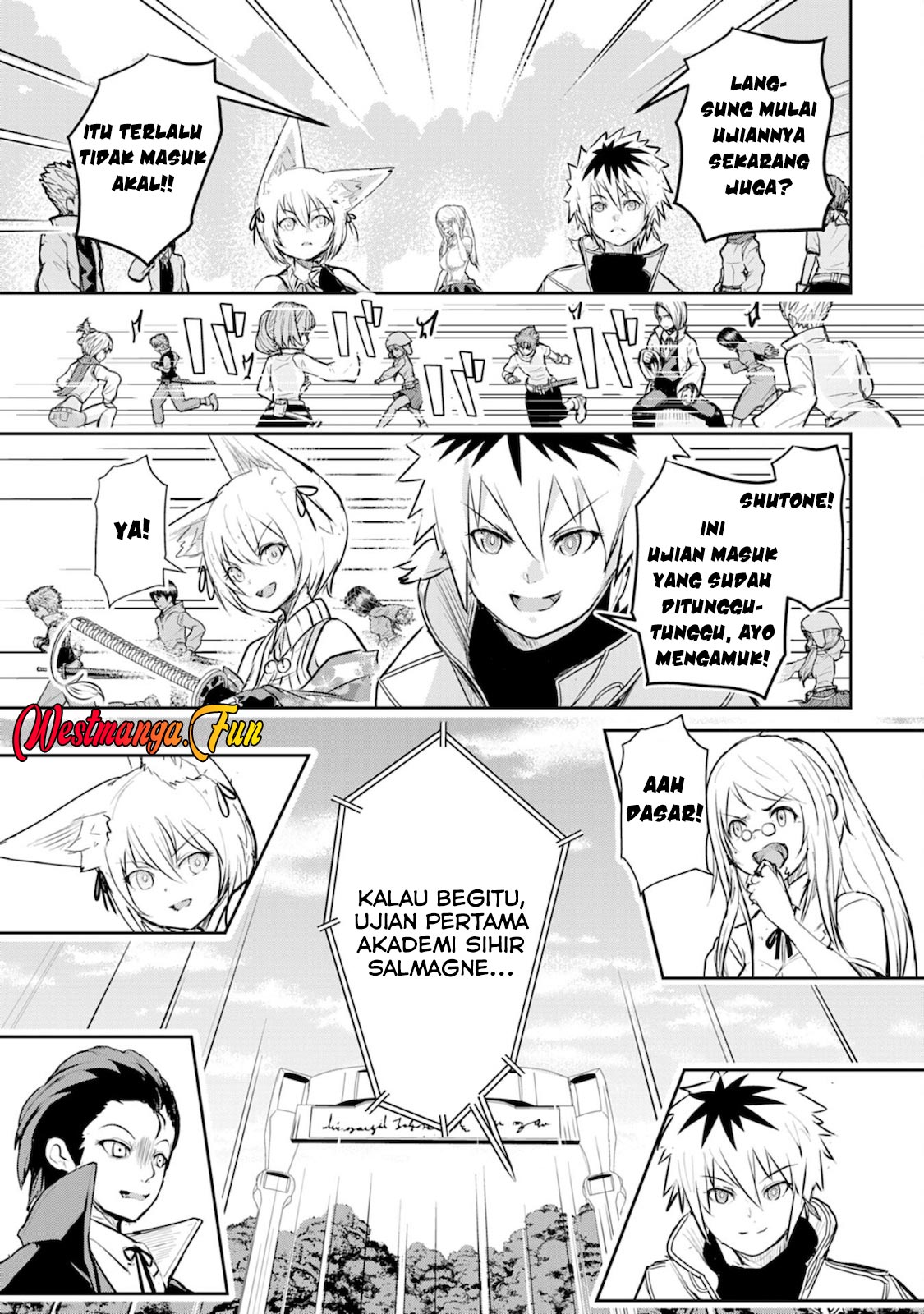 Nanairo Raijyutsushi No Eiyutan Chapter 04 Gambar 7