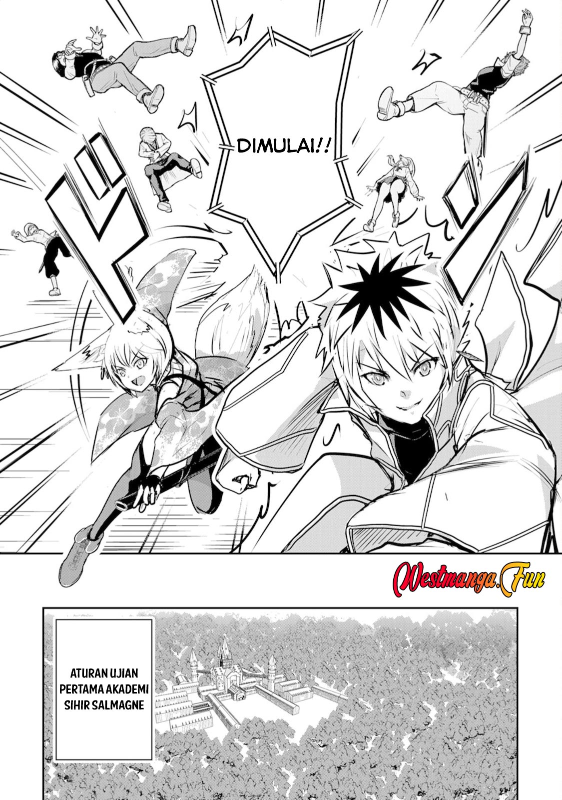 Nanairo Raijyutsushi No Eiyutan Chapter 04 Gambar 8