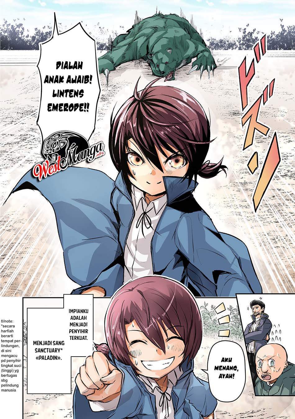 Nanairo Raijyutsushi No Eiyutan Chapter 01 Gambar 7
