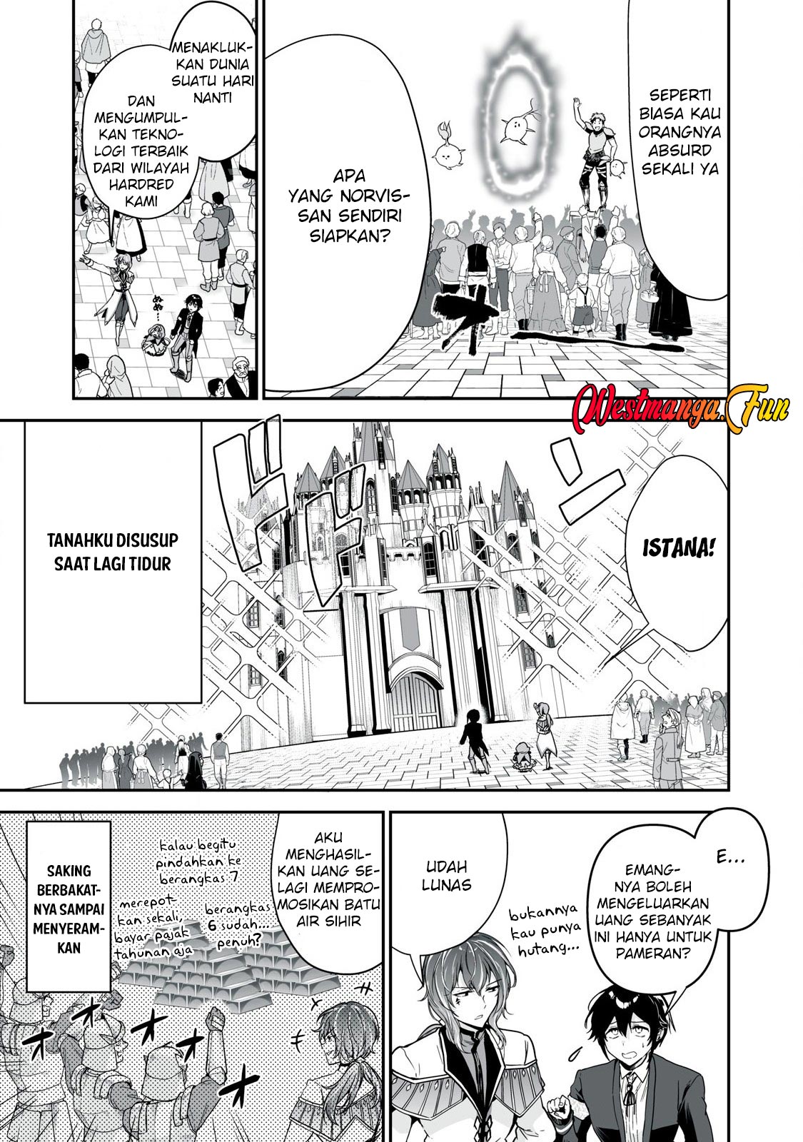 Tensei Kizoku no Bannou Kaitaku Kara ~”Kakudai & Shukushou” Sukiru o Tsukatte Itara Saikyou Ryouchi ni Narimashita~ Chapter 37 Gambar 23