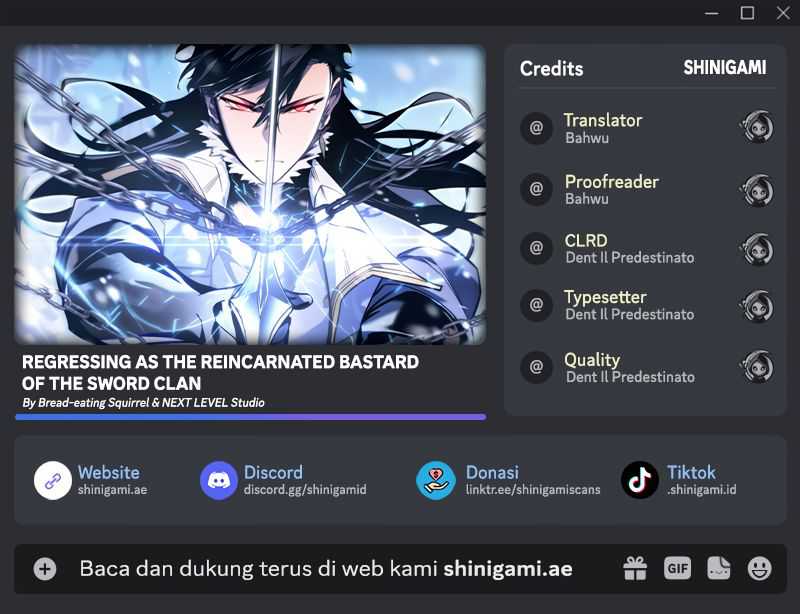 Baca Komik Regressing As The Reincarnated Bastard Of The Sword Clan Chapter 28 Gambar 1