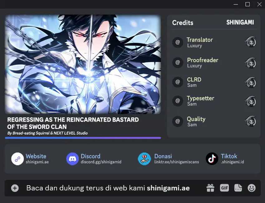 Baca Komik Regressing As The Reincarnated Bastard Of The Sword Clan Chapter 13 Gambar 1