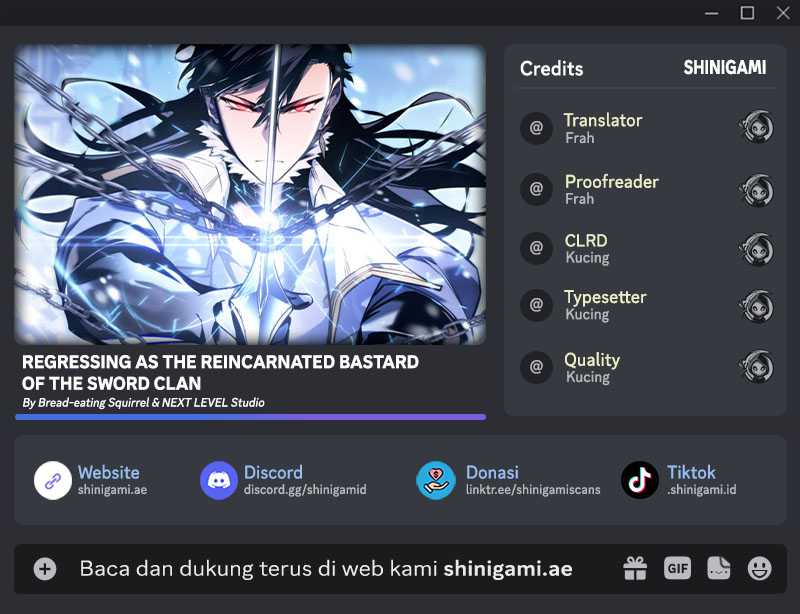 Baca Komik Regressing As The Reincarnated Bastard Of The Sword Clan Chapter 03 Gambar 1