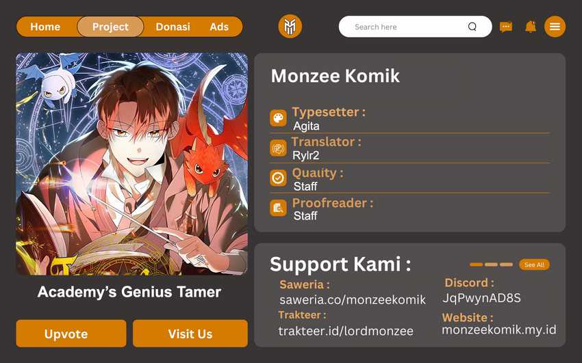 Baca Komik Academy’s Genius Tamer Chapter 34 Gambar 1