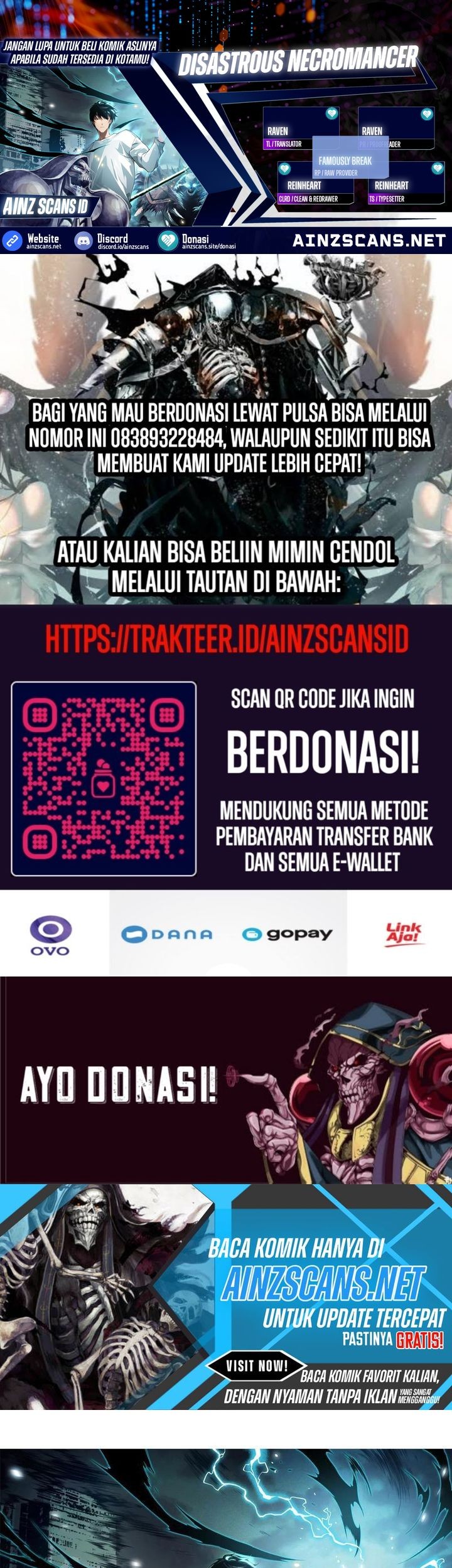 Baca Komik Disastrous Necromancer Chapter 147 Gambar 1