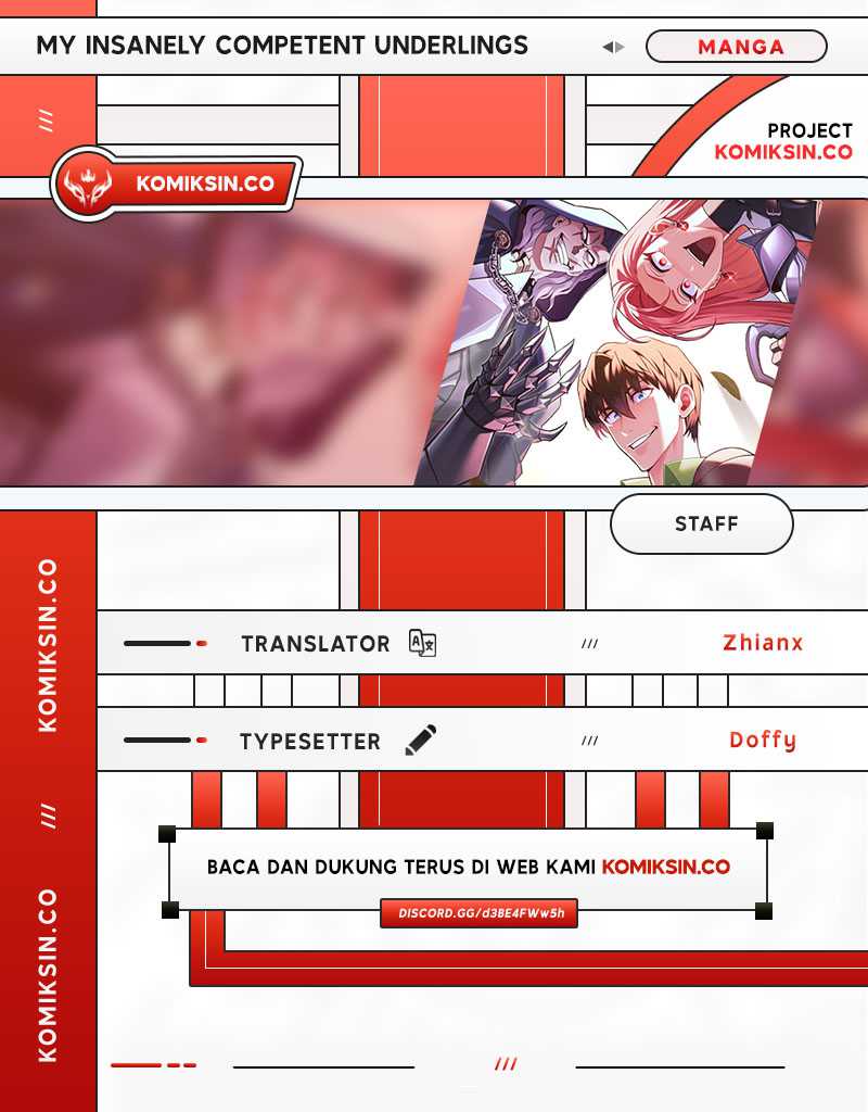 Baca Komik My Insanely Competent Underlings Chapter 45 Gambar 1