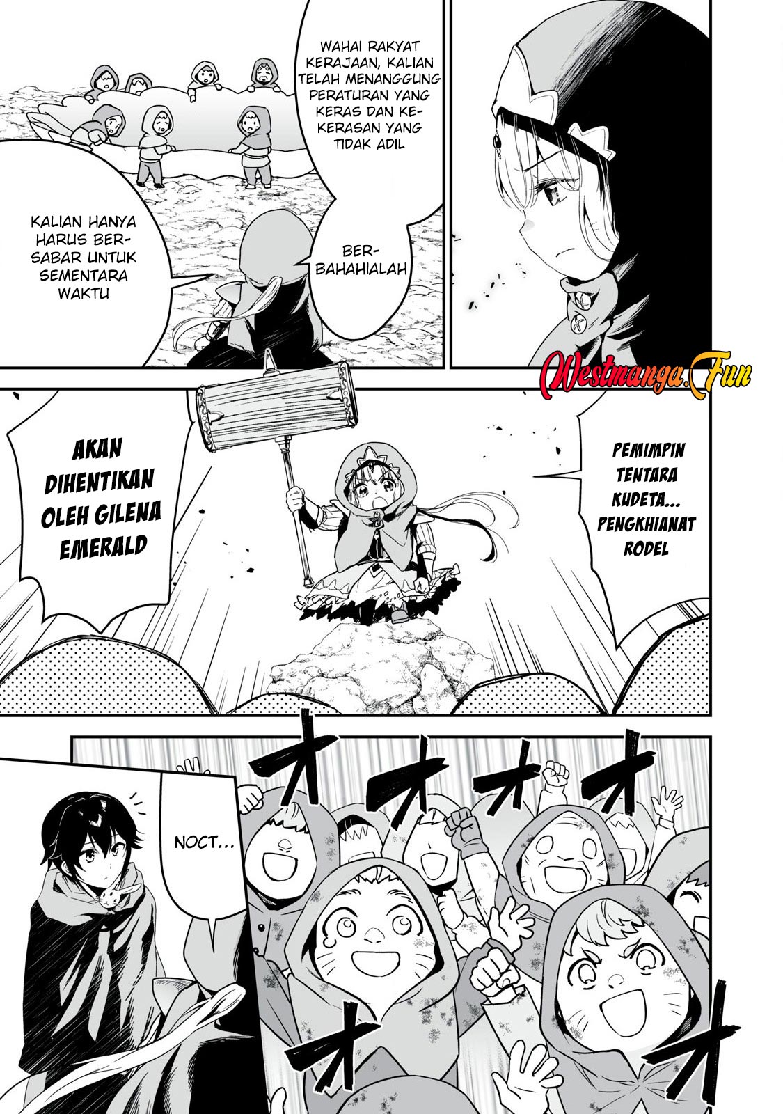 Tensei Kizoku no Bannou Kaitaku Kara ~”Kakudai & Shukushou” Sukiru o Tsukatte Itara Saikyou Ryouchi ni Narimashita~ Chapter 40 Gambar 20