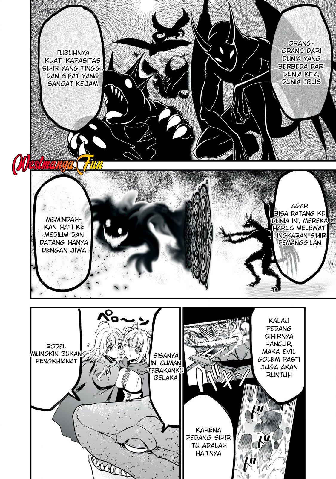 Tensei Kizoku no Bannou Kaitaku Kara ~”Kakudai & Shukushou” Sukiru o Tsukatte Itara Saikyou Ryouchi ni Narimashita~ Chapter 40 Gambar 23