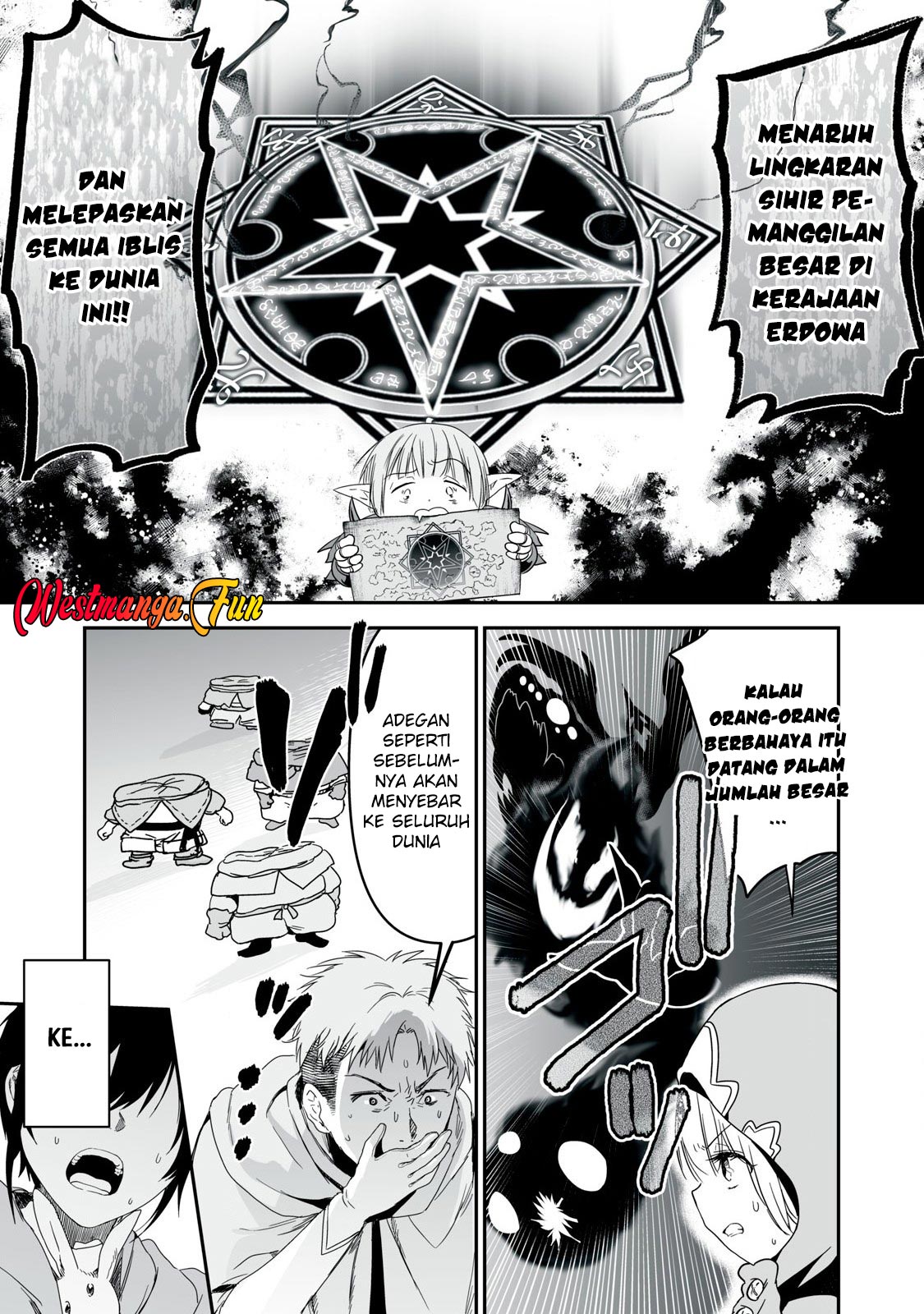 Tensei Kizoku no Bannou Kaitaku Kara ~”Kakudai & Shukushou” Sukiru o Tsukatte Itara Saikyou Ryouchi ni Narimashita~ Chapter 40 Gambar 28