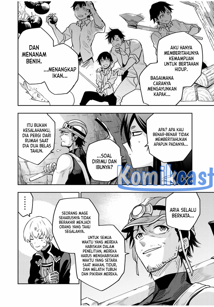 A Court Magician, Who Was Focused On Supportive Magic Because His Allies Were Too Weak, Aims To Become The Strongest After Being Banished Chapter 112 Gambar 5