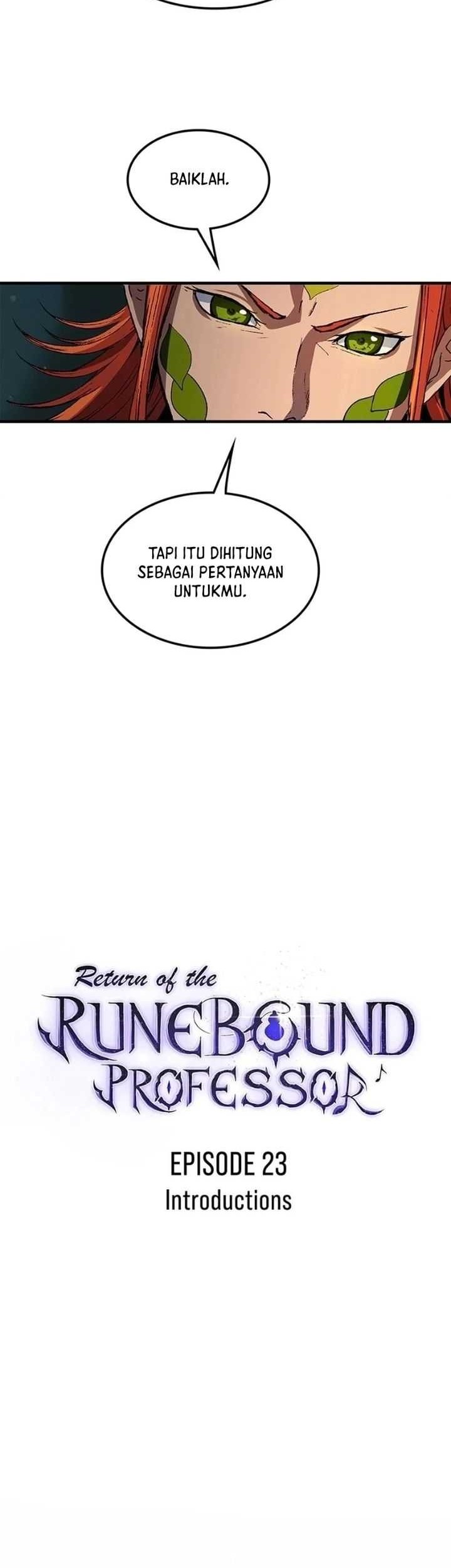 Return of the Renebound Professor Chapter 23 Gambar 29