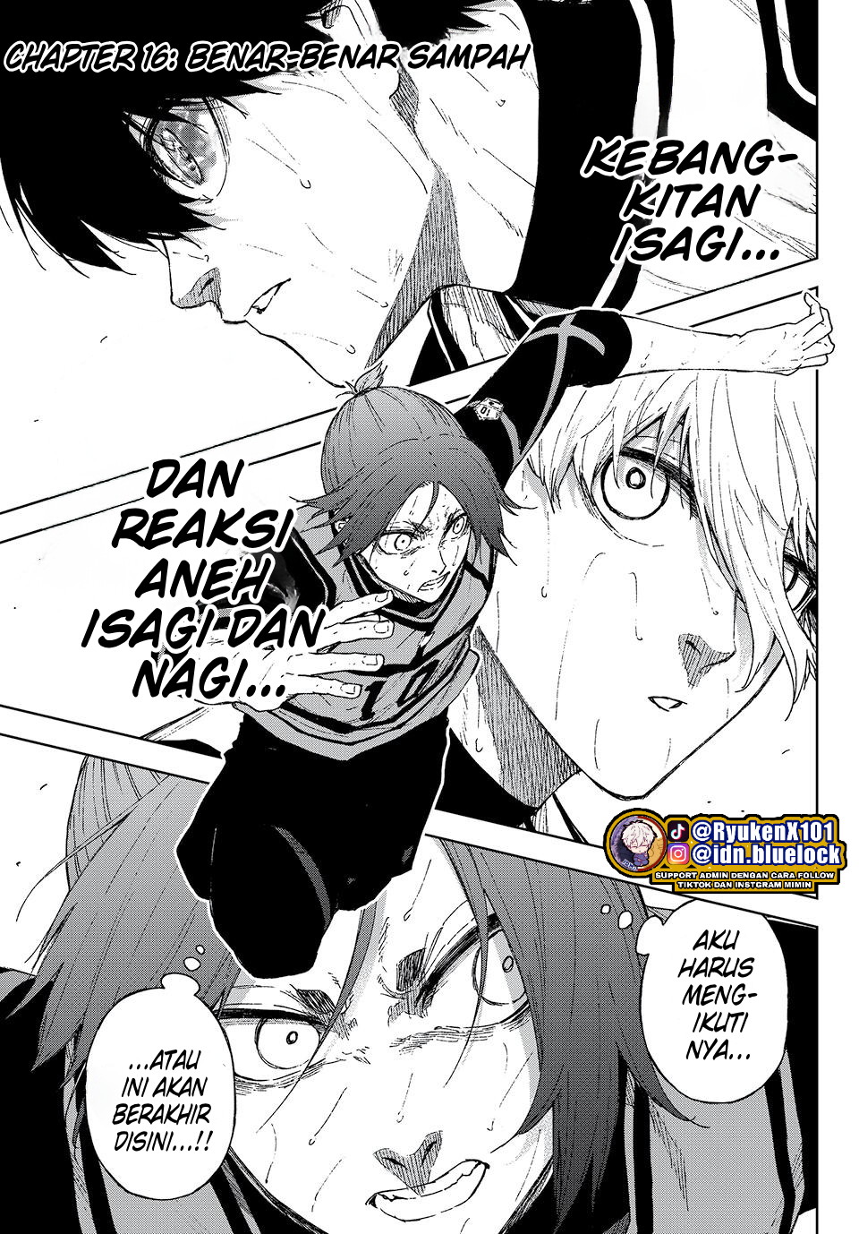 Baca Komik Blue Lock: Episode Nagi Chapter 16 Gambar 1