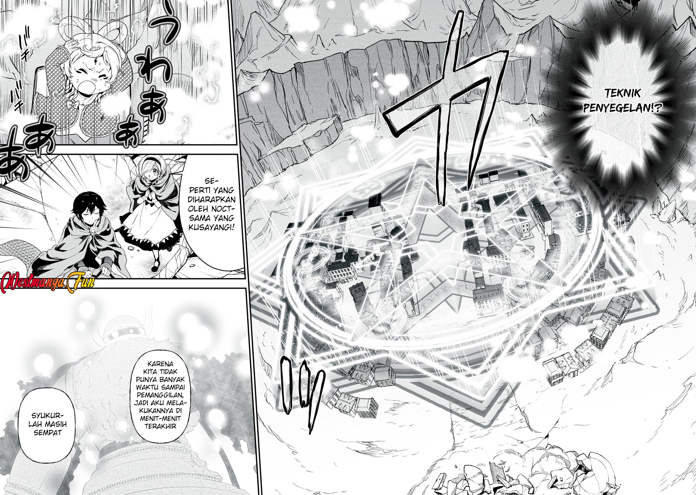 Tensei Kizoku no Bannou Kaitaku Kara ~”Kakudai & Shukushou” Sukiru o Tsukatte Itara Saikyou Ryouchi ni Narimashita~ Chapter 42 Gambar 35