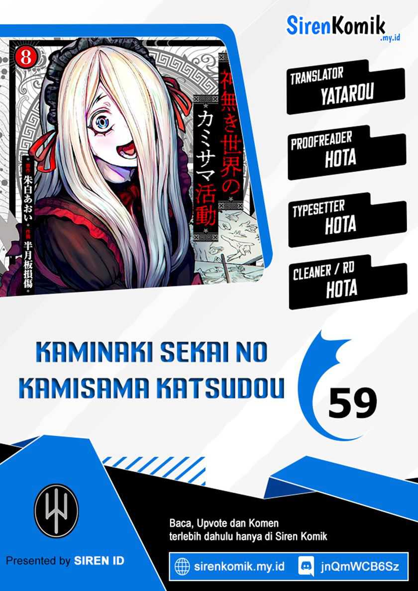 Baca Komik Kaminaki Sekai no Kamisama Katsudou Chapter 59 Gambar 1