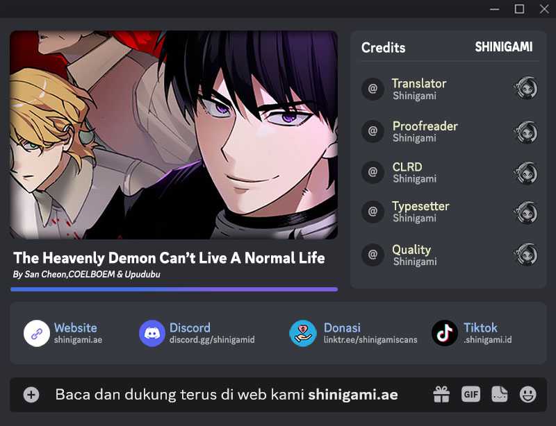 Baca Komik The Heavenly Demon Can’t Live a Normal Life Chapter 141 Gambar 1
