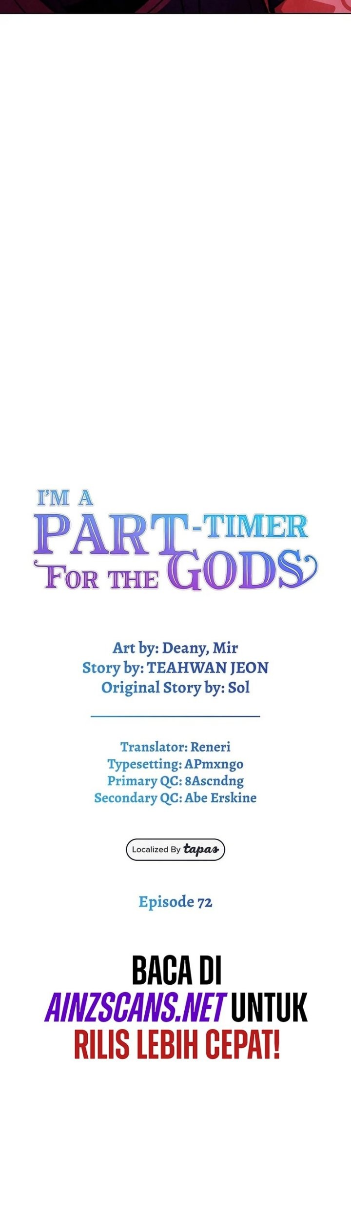 I Became A Part Time Employee For Gods (Albanara of the Gods) Chapter 72 Gambar 10