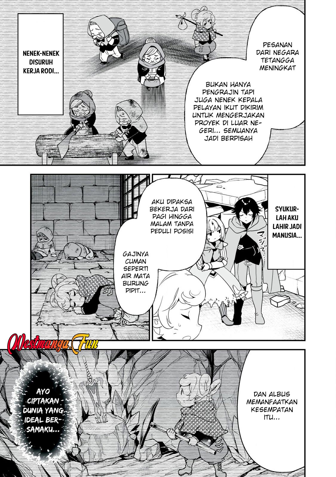 Tensei Kizoku no Bannou Kaitaku Kara ~”Kakudai & Shukushou” Sukiru o Tsukatte Itara Saikyou Ryouchi ni Narimashita~ Chapter 43 Gambar 20