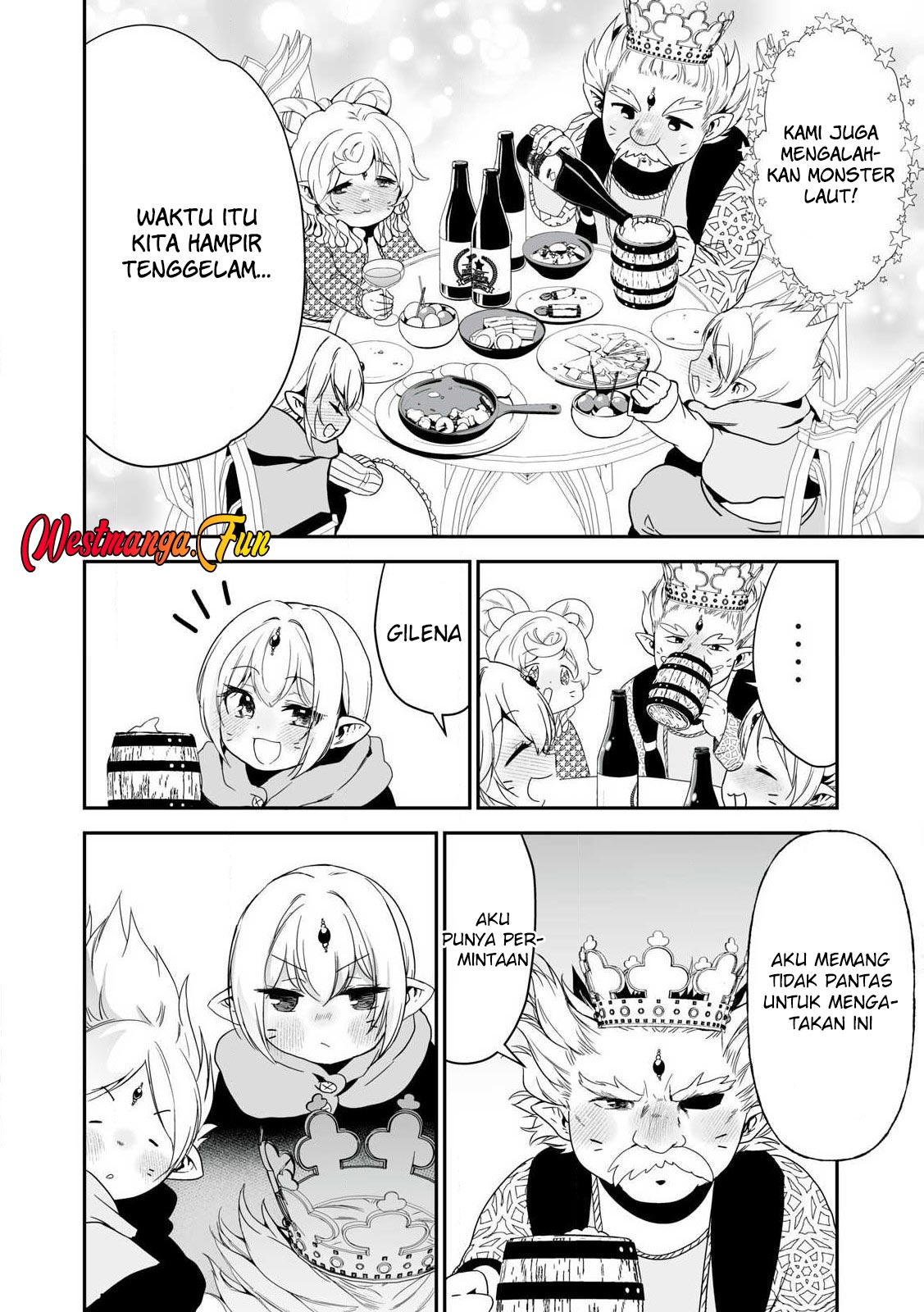 Tensei Kizoku no Bannou Kaitaku Kara ~”Kakudai & Shukushou” Sukiru o Tsukatte Itara Saikyou Ryouchi ni Narimashita~ Chapter 43 Gambar 30