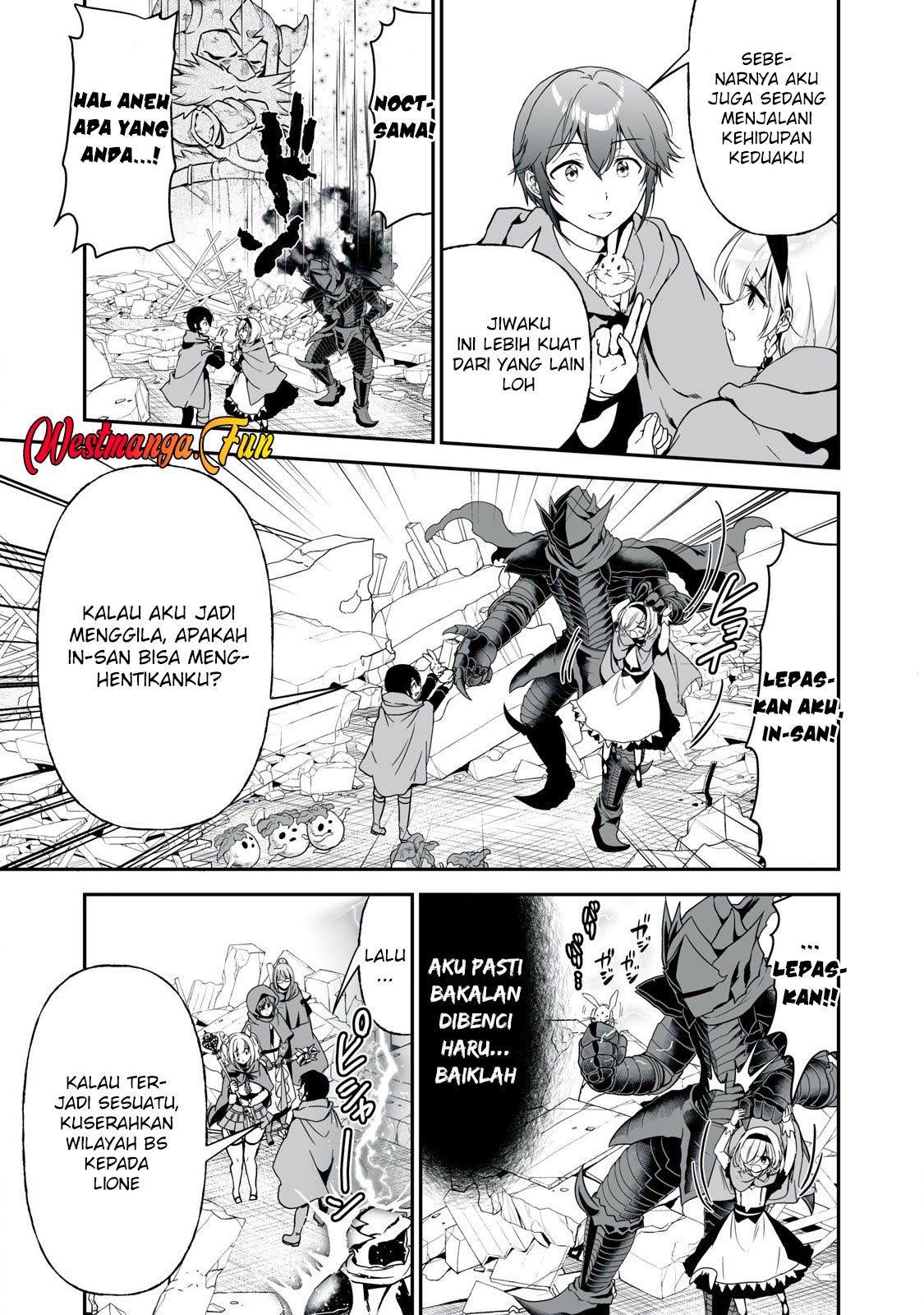 Tensei Kizoku no Bannou Kaitaku Kara ~”Kakudai & Shukushou” Sukiru o Tsukatte Itara Saikyou Ryouchi ni Narimashita~ Chapter 43 Gambar 5