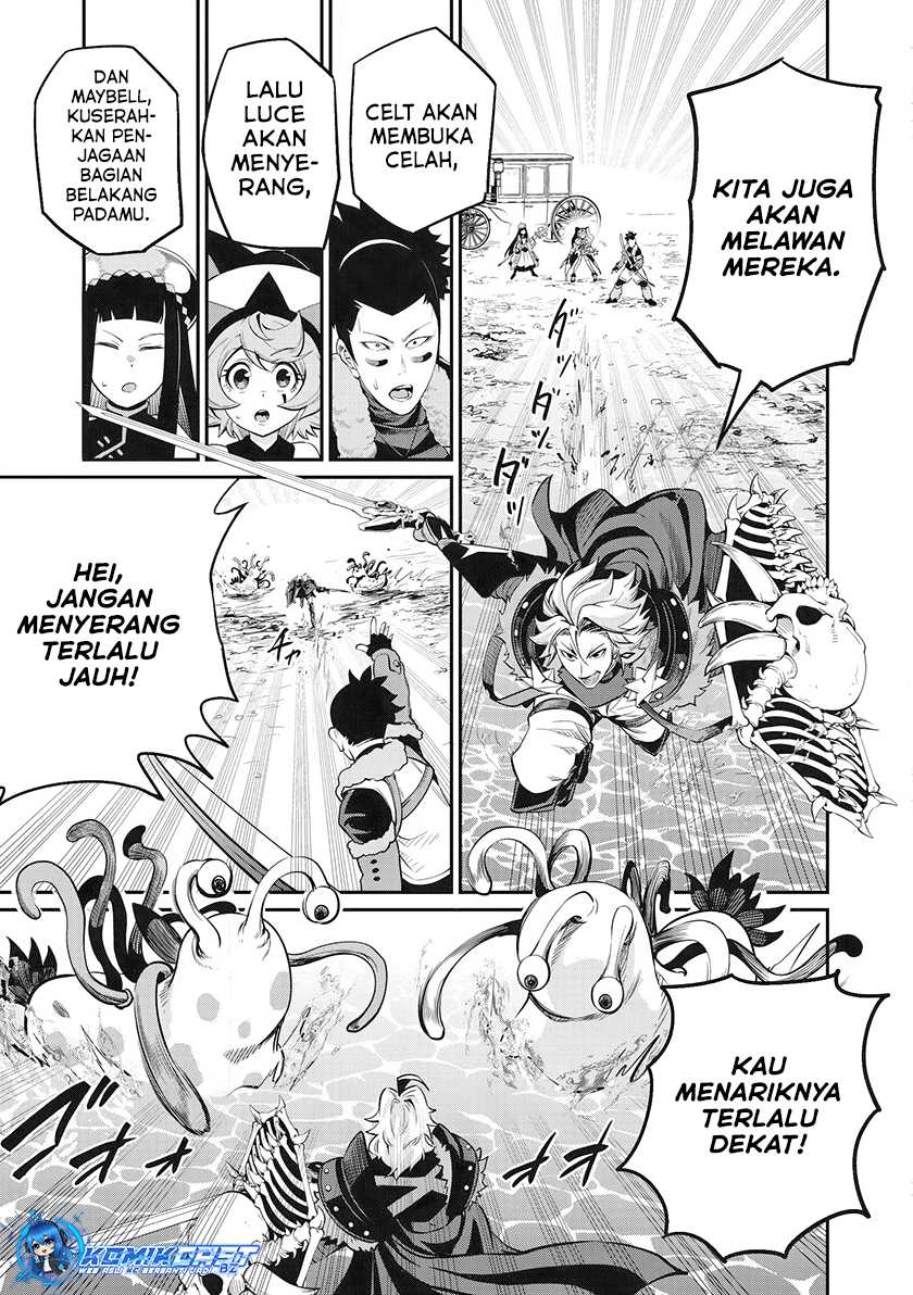 Tsuihou Sareta Tenshou Juu Kishi wa Game Chishiki de Musou Suru Chapter 90 Gambar 16