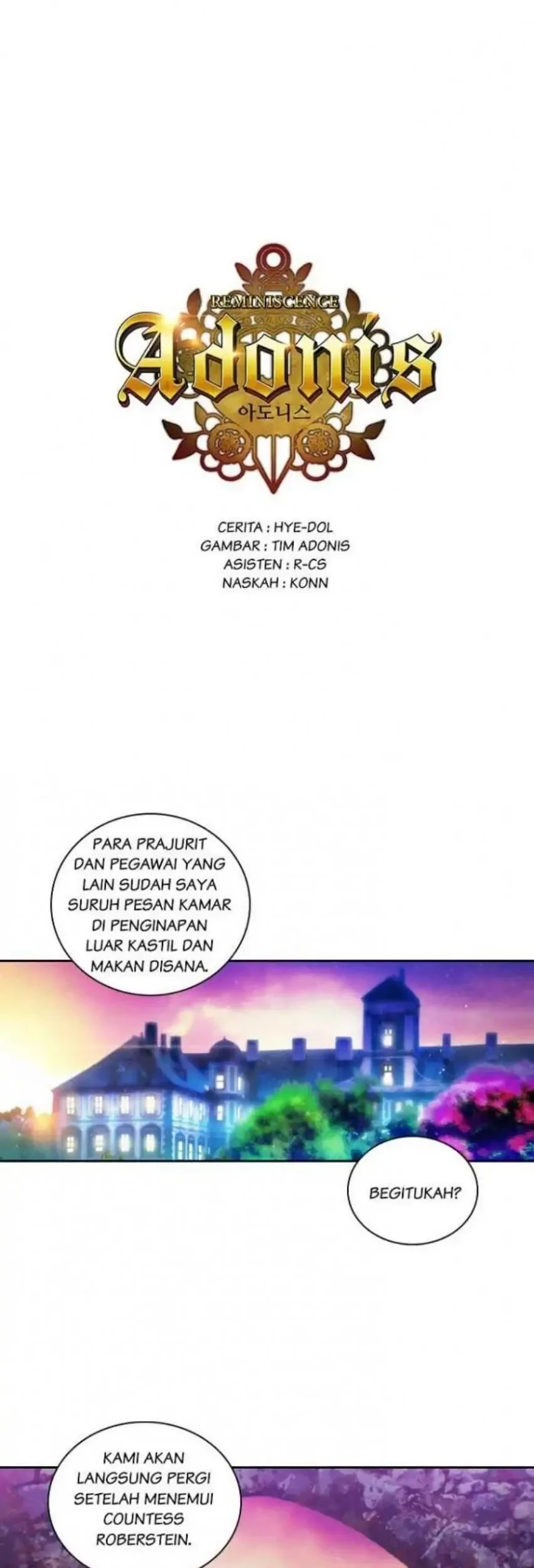Baca Komik ADONIS Chapter 38 Gambar 1