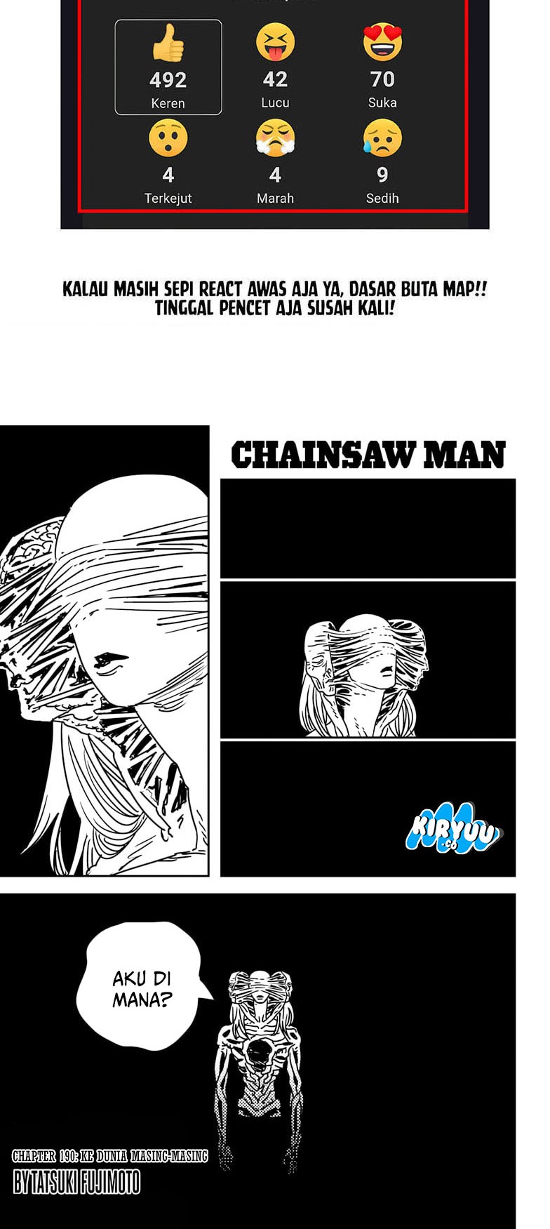 Baca Manga Chainsaw Man Chapter 190 Gambar 2