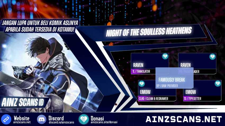 Baca Komik Night of the Soulless Heathens Chapter 01 Gambar 1
