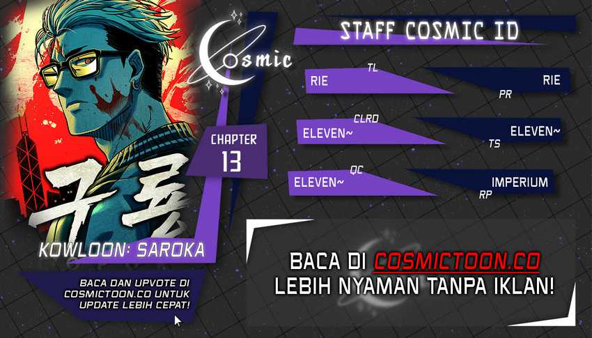 Baca Komik Kowloon: Saroka Chapter 13 Gambar 1