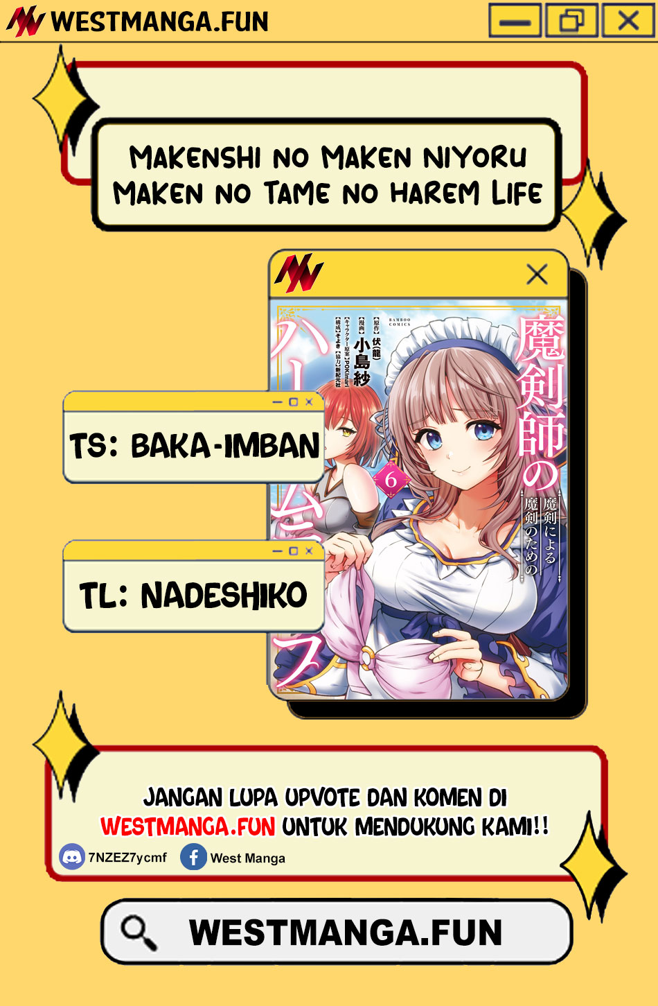 Makenshi no Maken Niyoru Maken no Tame no Harem Life Chapter 26.1 Gambar 3