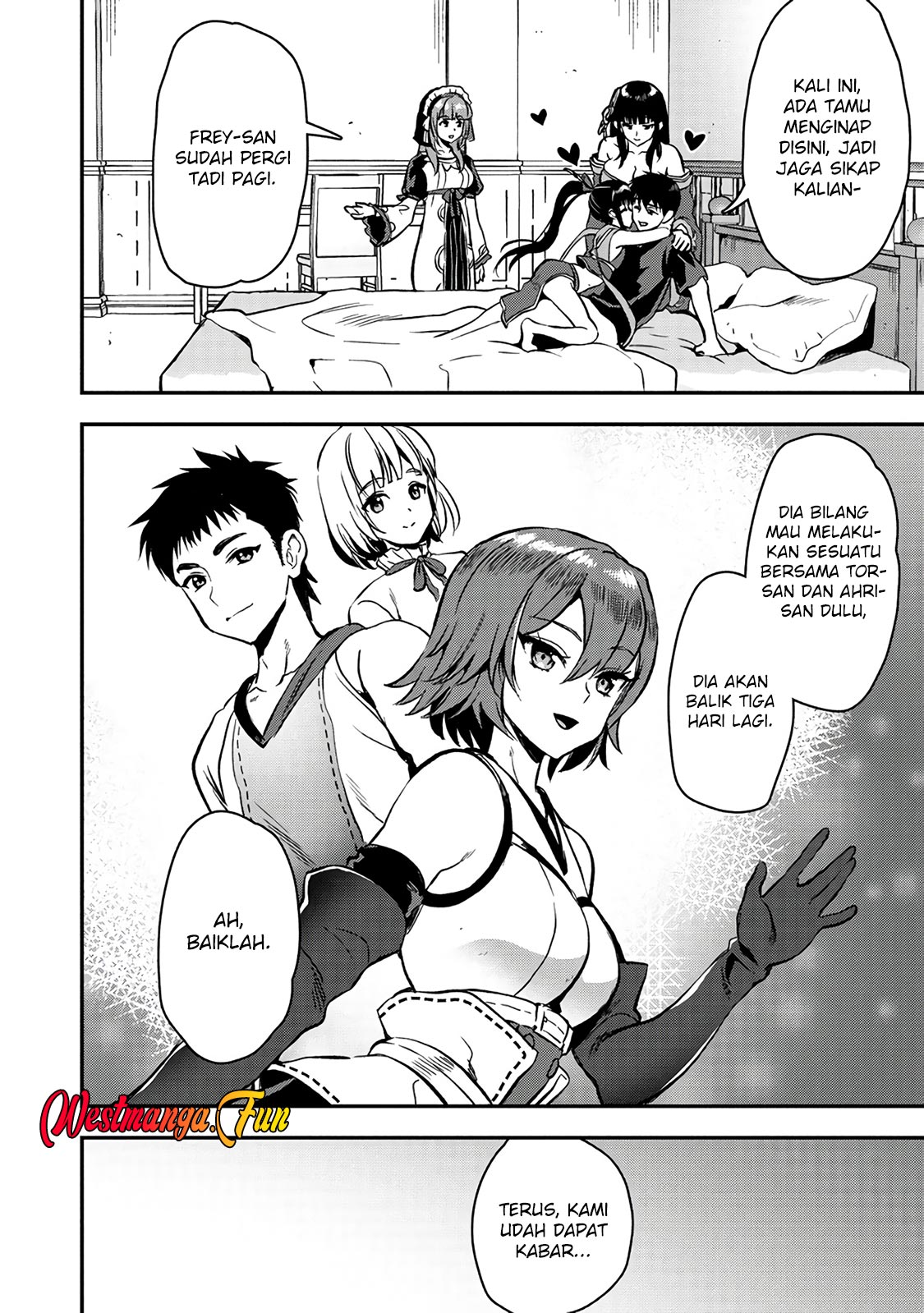 Makenshi no Maken Niyoru Maken no Tame no Harem Life Chapter 26.1 Gambar 4