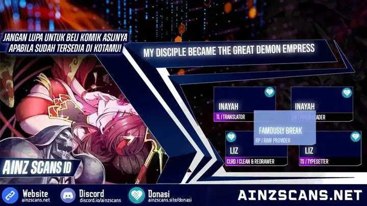Baca Komik My Disciple Became The Great Demon Empress?! Chapter 37 Gambar 1