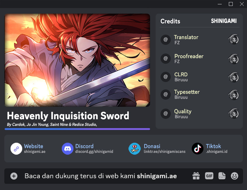 Baca Komik Heavenly Inquisition Sword Chapter 105 Gambar 1