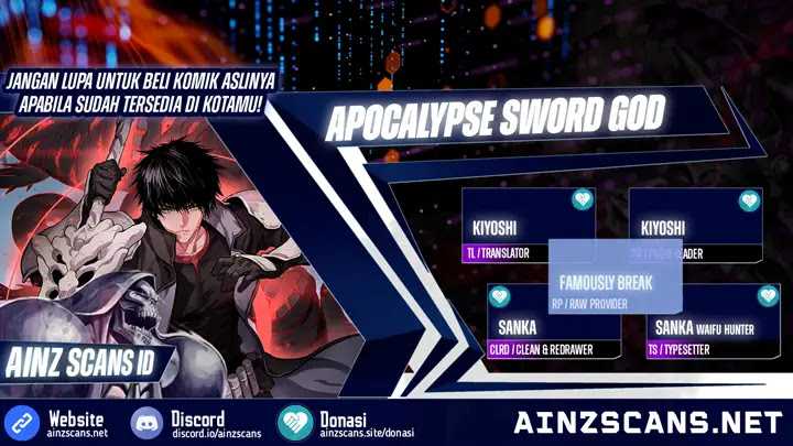 Baca Komik Apocalypse Sword God Chapter 36 Gambar 1