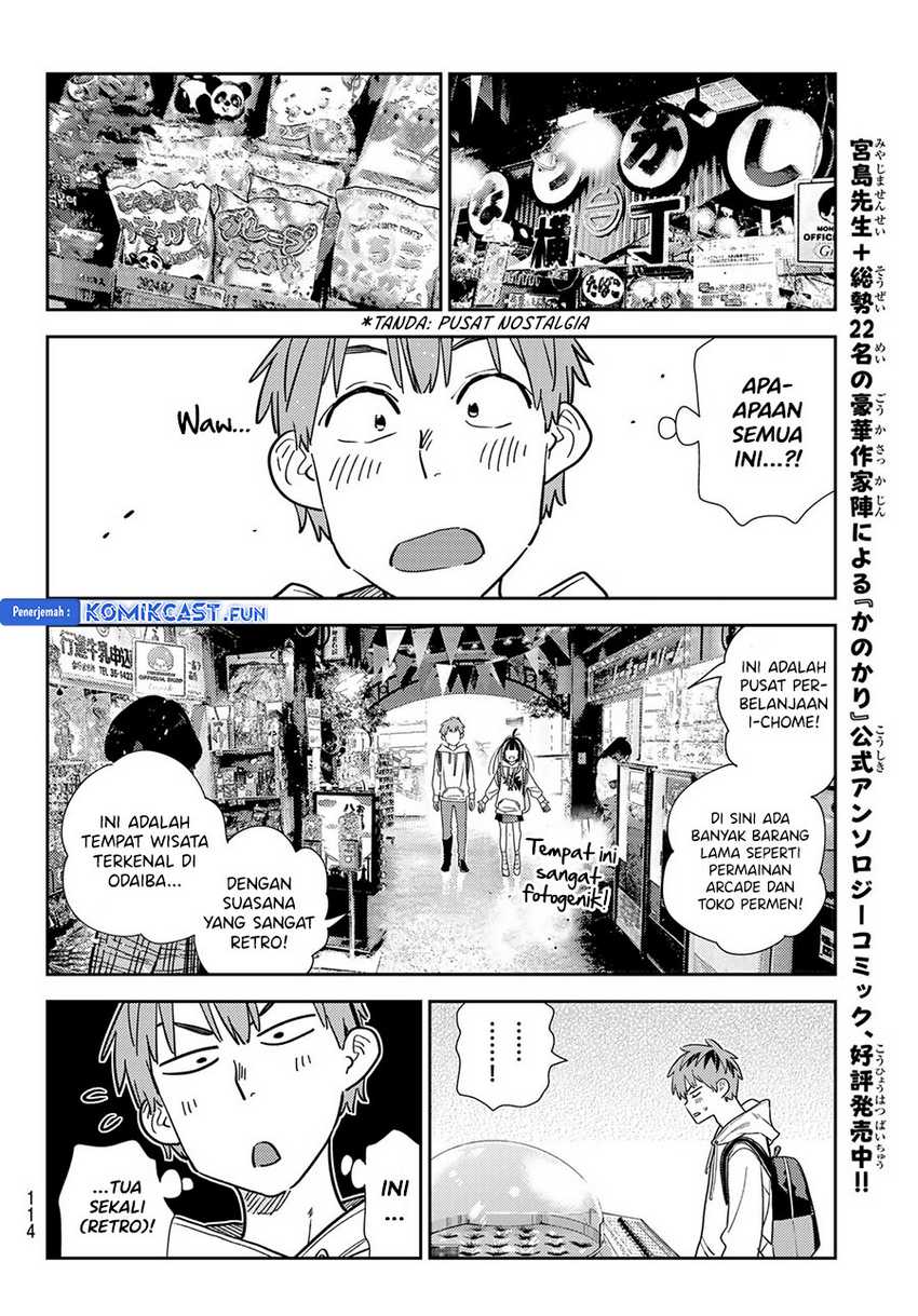 Kanojo Okarishimasu Chapter 333 Gambar 14