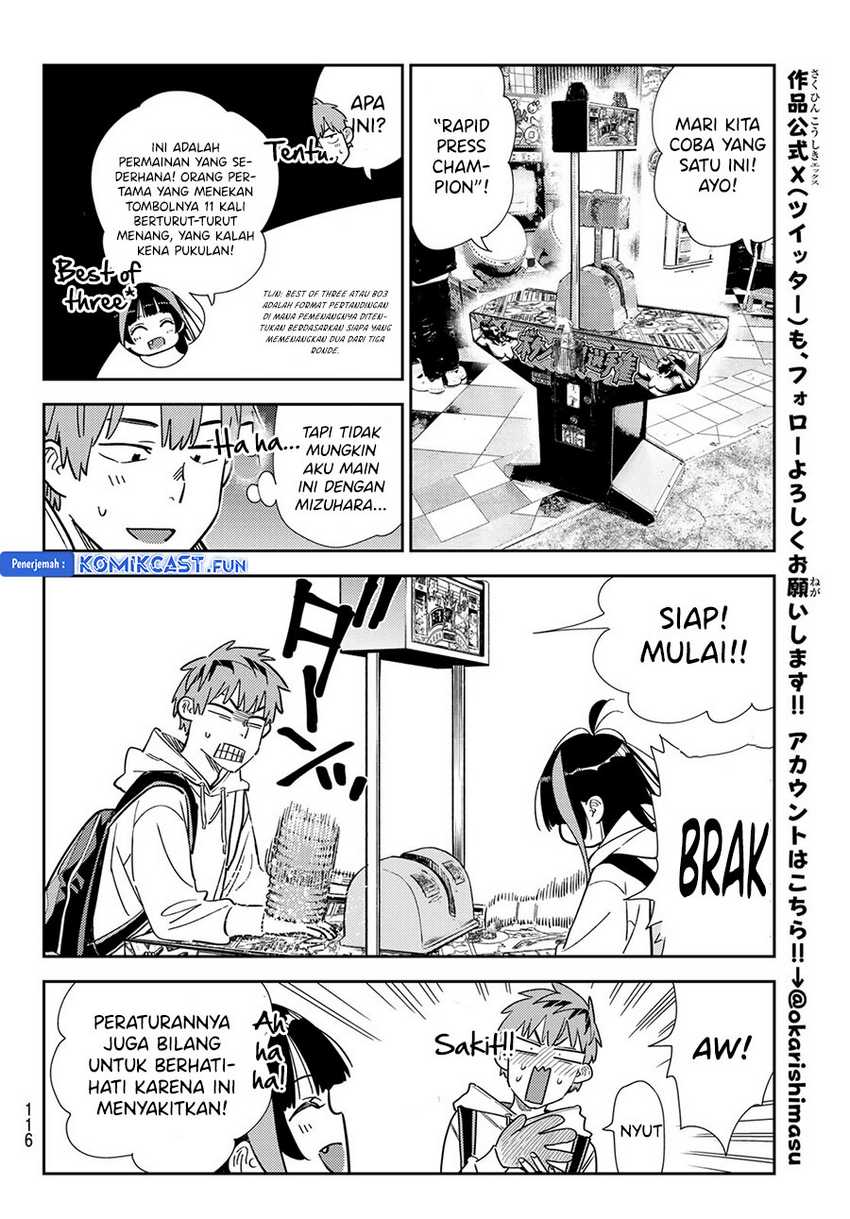 Kanojo Okarishimasu Chapter 333 Gambar 16