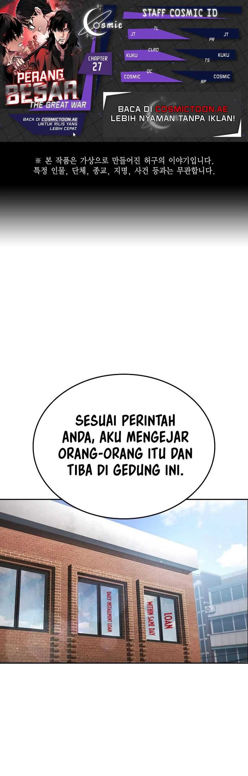 Baca Komik The Great War Chapter 27 Gambar 1