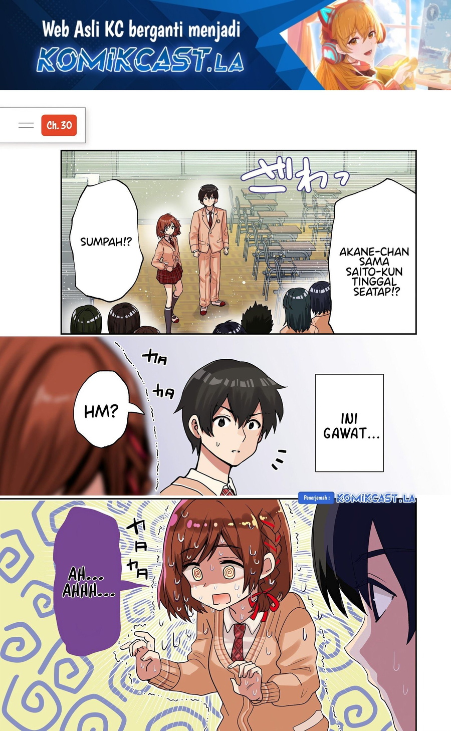 Baca Kurasu no Daikirai na Joshi to Kekkon Suru Koto ni Natta Chapter 30 Gambar 2