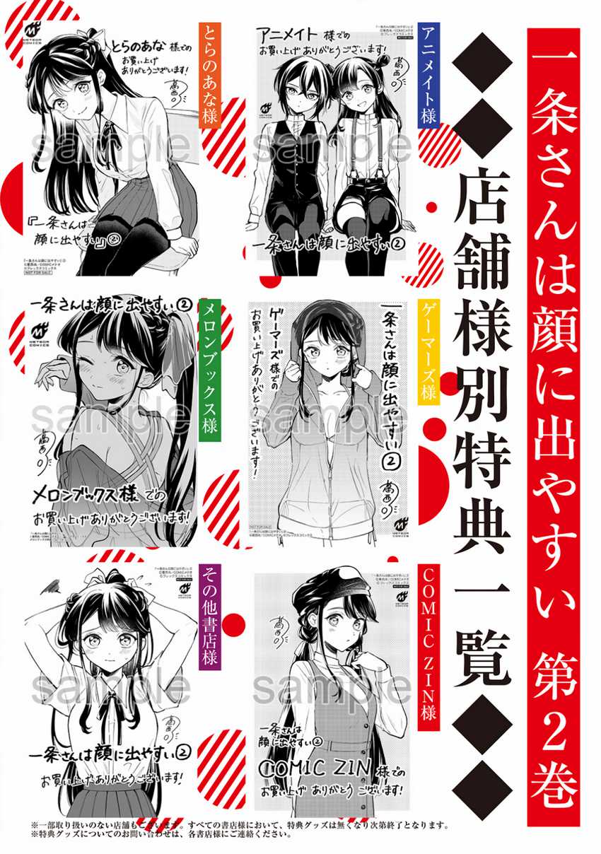 Ichijou-san wa Kao ni Deyasui Chapter 15.5 Gambar 8