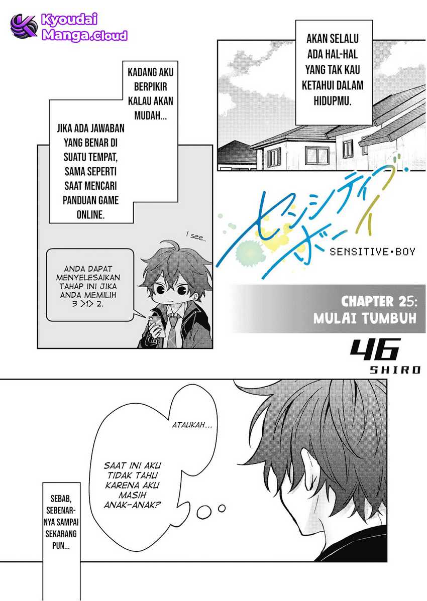 Baca  Sensitive Boy Chapter 25 Gambar 2