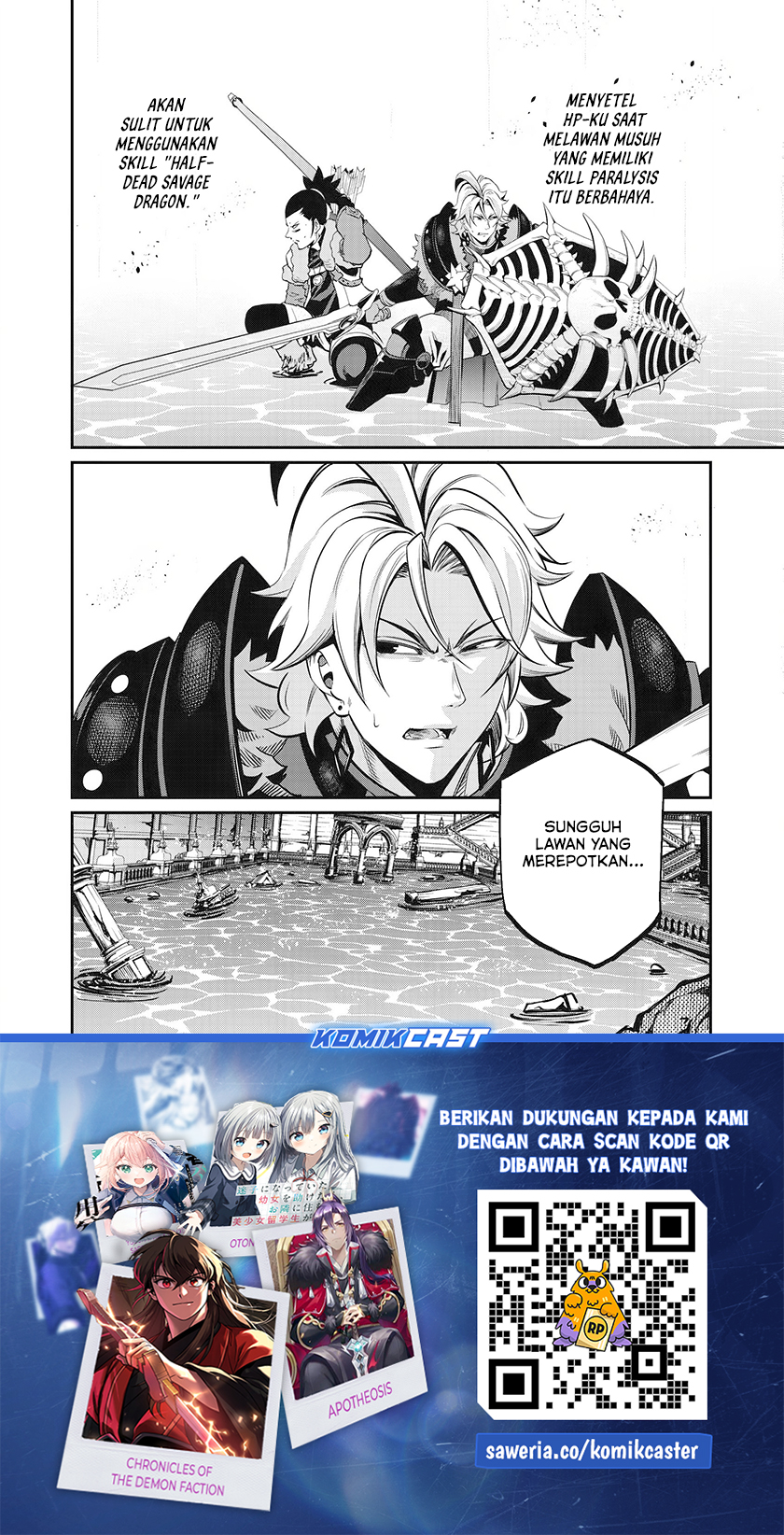 Tsuihou Sareta Tenshou Juu Kishi wa Game Chishiki de Musou Suru Chapter 94 Gambar 15