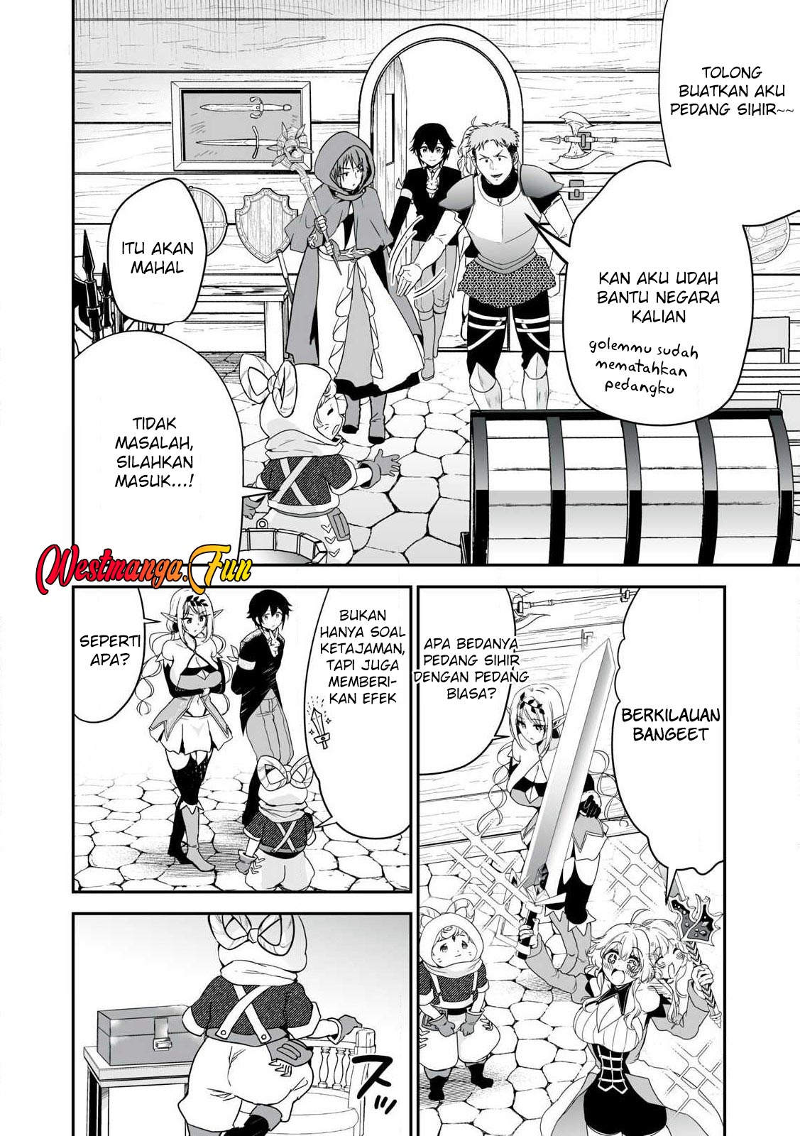Tensei Kizoku no Bannou Kaitaku Kara ~”Kakudai & Shukushou” Sukiru o Tsukatte Itara Saikyou Ryouchi ni Narimashita~ Chapter 44 Gambar 12