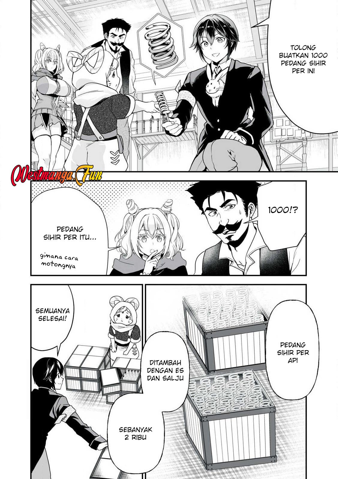 Tensei Kizoku no Bannou Kaitaku Kara ~”Kakudai & Shukushou” Sukiru o Tsukatte Itara Saikyou Ryouchi ni Narimashita~ Chapter 44 Gambar 16