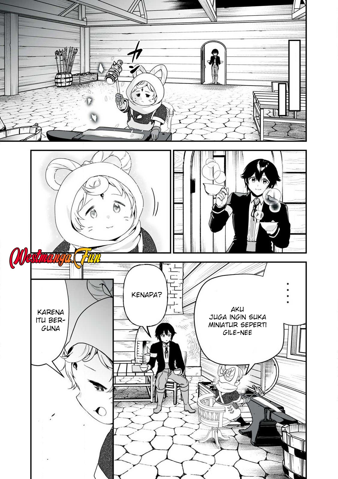 Tensei Kizoku no Bannou Kaitaku Kara ~”Kakudai & Shukushou” Sukiru o Tsukatte Itara Saikyou Ryouchi ni Narimashita~ Chapter 44 Gambar 9