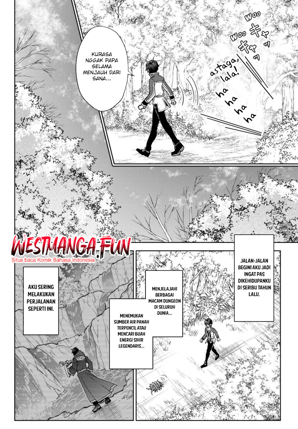 Nishuume Cheat no Tensei Madoushi 〜Saikyou ga 1000-nengo ni Tensei Shitara, Jinsei Yoyū Sugimashita〜 Chapter 13 Gambar 35