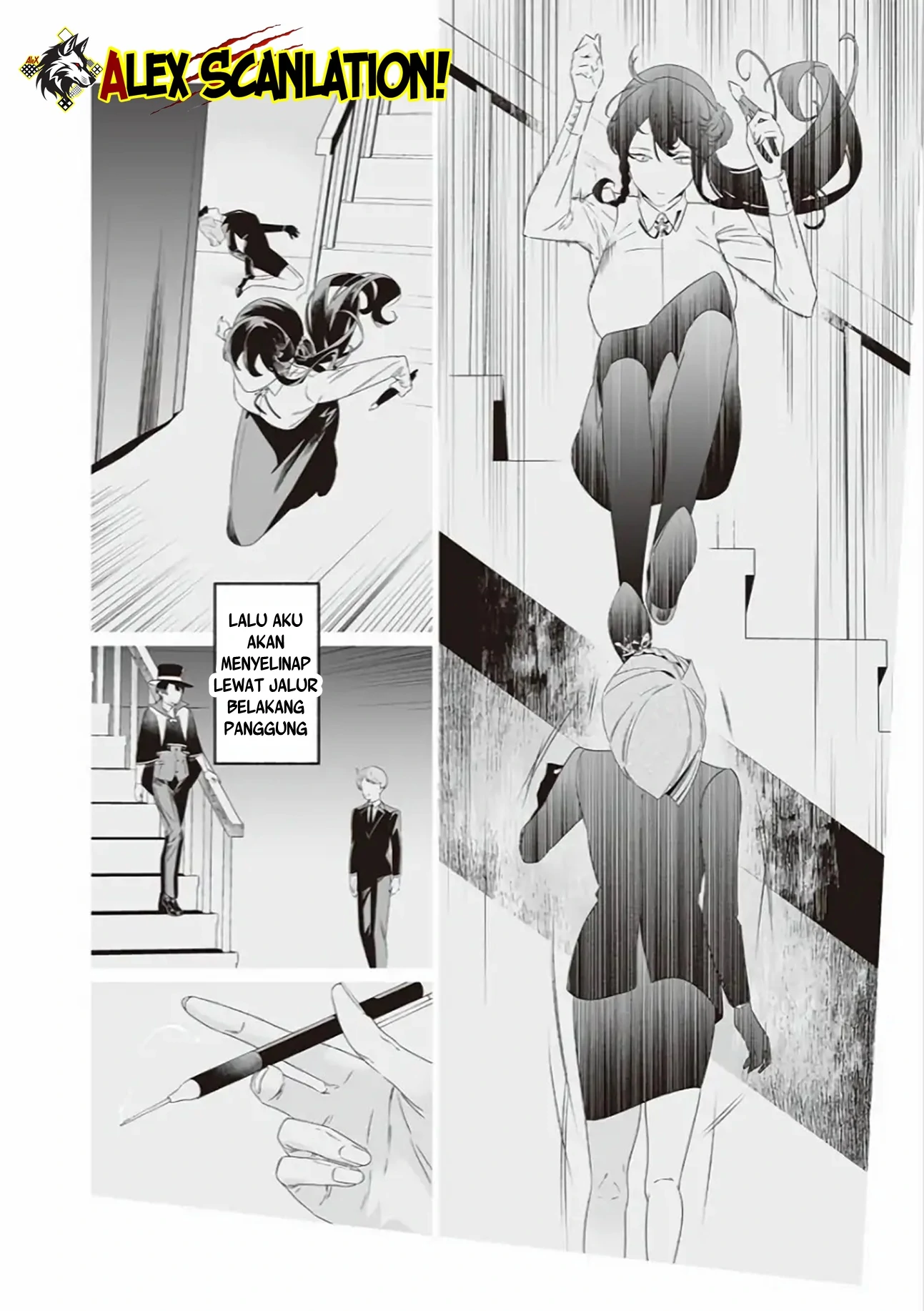 Maria no Danzai Chapter 40 Gambar 13