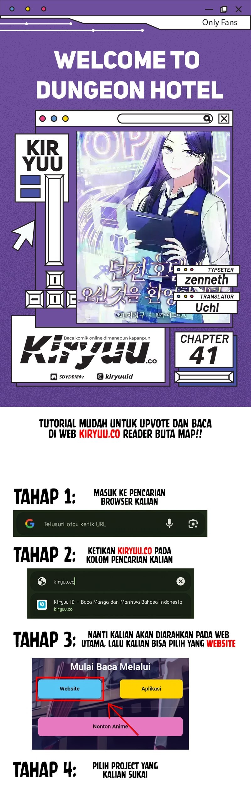 Baca Komik Welcome to Dungeon Hotel Chapter 41 Gambar 1