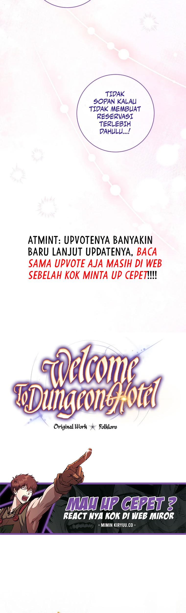 Welcome to Dungeon Hotel Chapter 34 Gambar 16