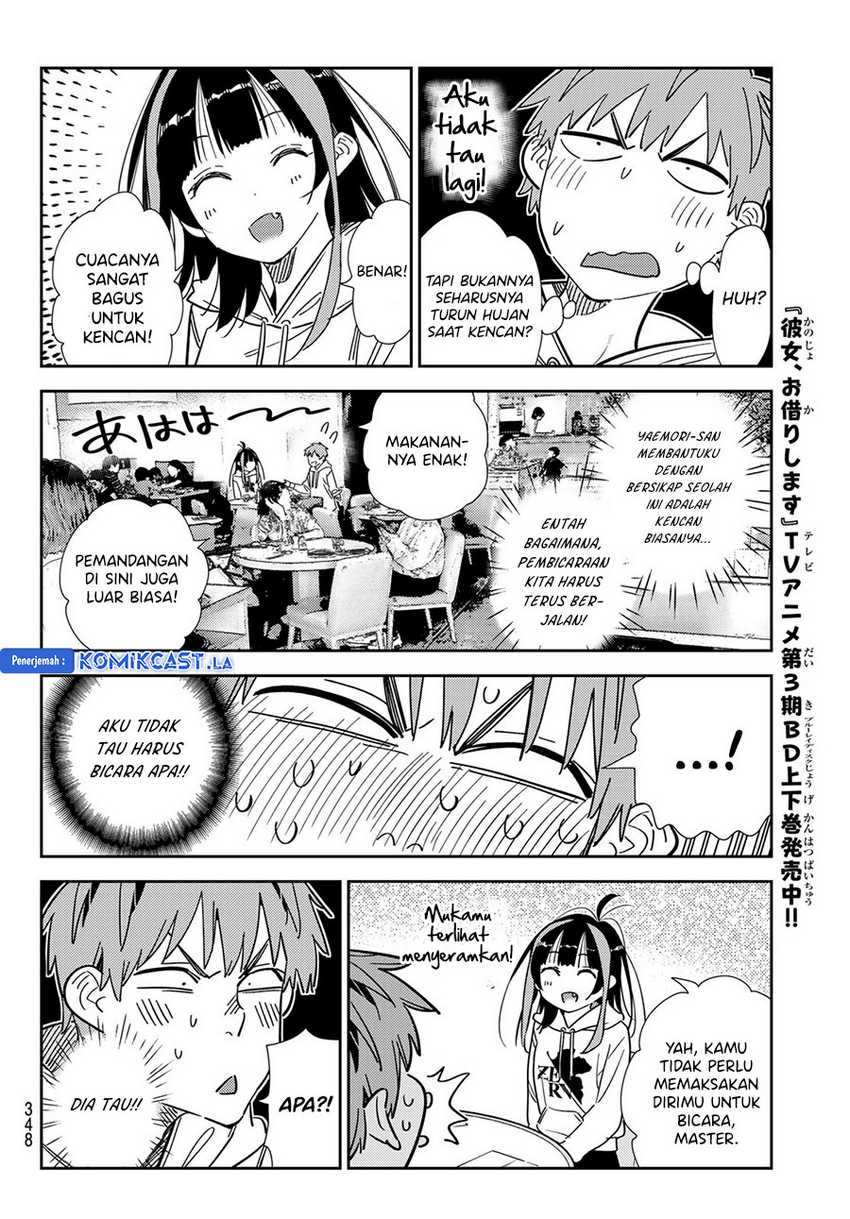Kanojo Okarishimasu Chapter 336 Gambar 8